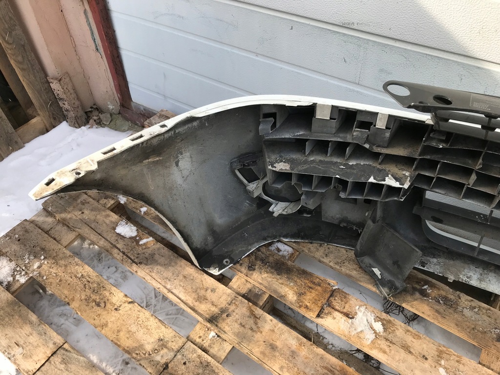 фото №12, Бампер перед передний renault clio 2 ii campus storia белый dv369 kompletny