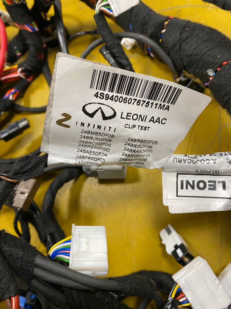 фото №14, Жгут электропроводка предохранители кабины infiniti q30