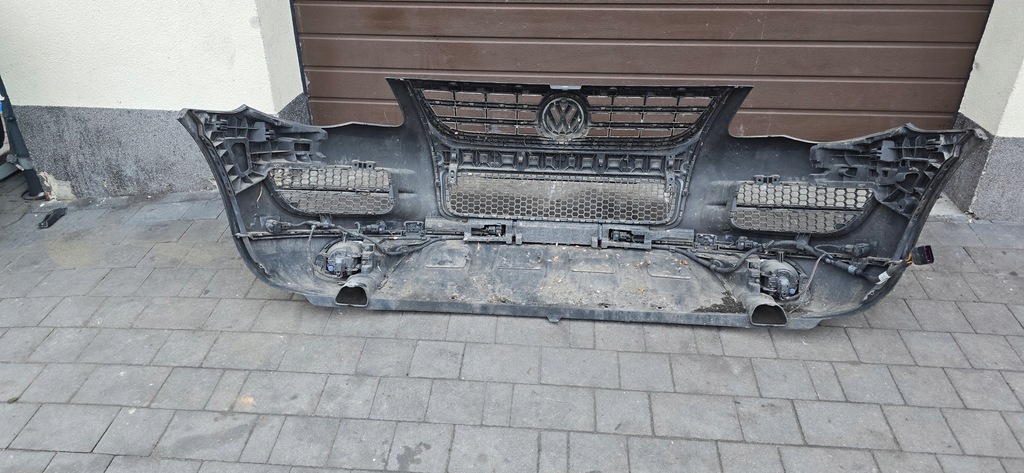 фото №12, Бампер передній перед vw touareg 7l i lift 06-10 pdc lr7m