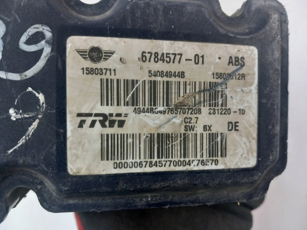 Mini one r56 1.4benzyna насос abs механическая коробка передач 6784577-01 с Разборки