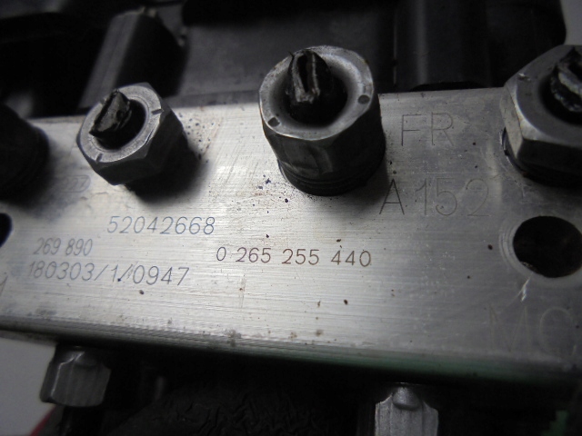 фото №8, Насос abs fiat 500 lift 1.2 бензин 2018 rok