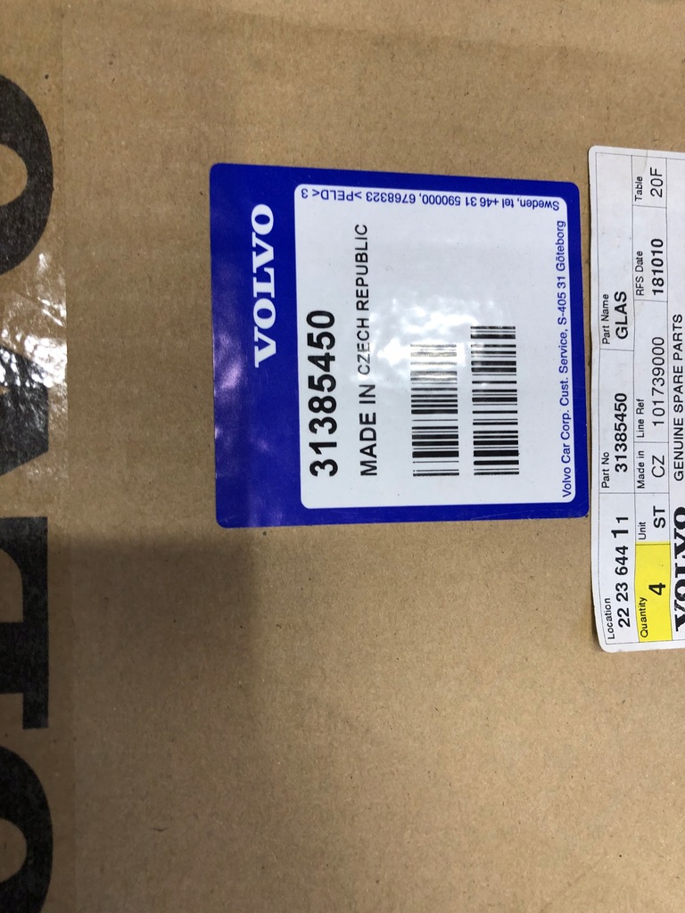 фото №6, Volvo v60 стекло дверь левая 10-18