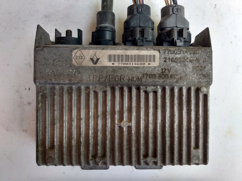 фото №1, Блок управления двигателя 7700314680 renault master 2,8dti