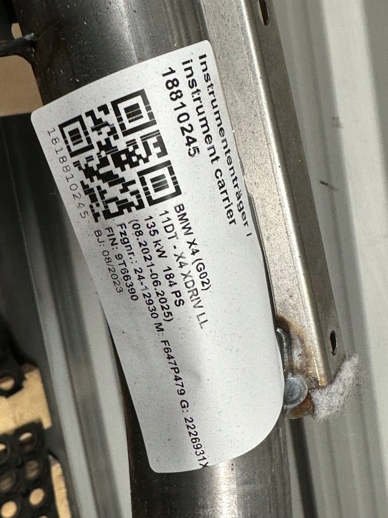 Bmw x3 g01 x3m f97 x4 g02 x4m f98 балка кронштейн каркас панели приборной панели в Украине