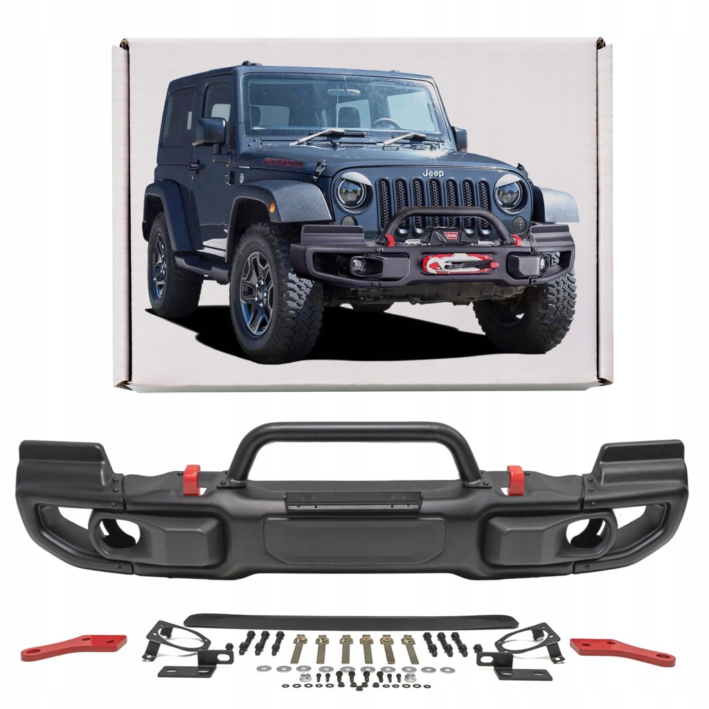 фото №1, Jeep wrangler jk версия sport s бампер передний rubicon 10th anniversary