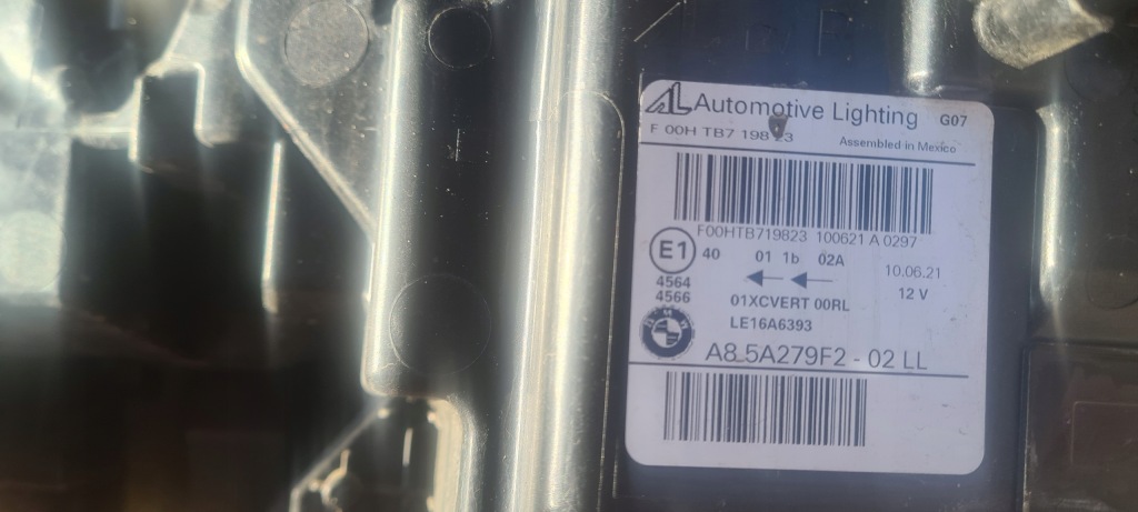 фото №5, Фара правый laser bmw x7 g07