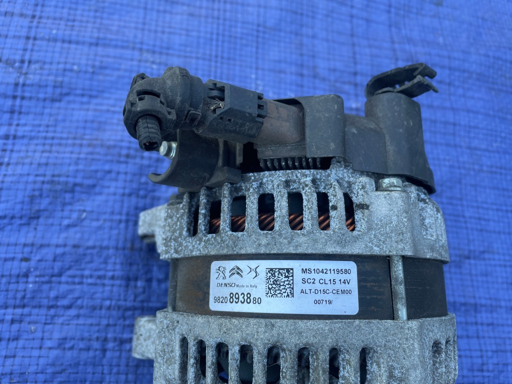 фото №3, Peugeot 2008 lift генератор 1.5 bluehdi