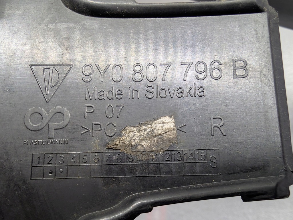 фото №8, Porsche cayenne iii 9y0 gts решётка бампера правый перед 9y0807796b