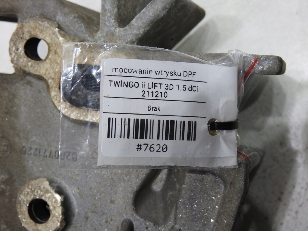 фото №8, Кронштейн кронштейн впрыска dpf twingo ii 1.5 dci