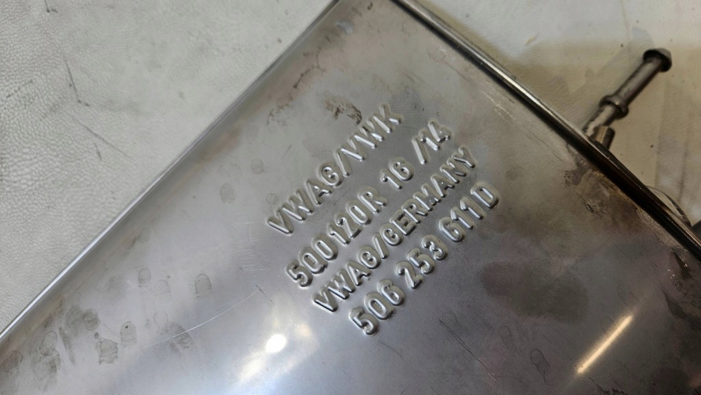 фото №10, Гаситель выхлоп vw golf vii 5q6253611d новый