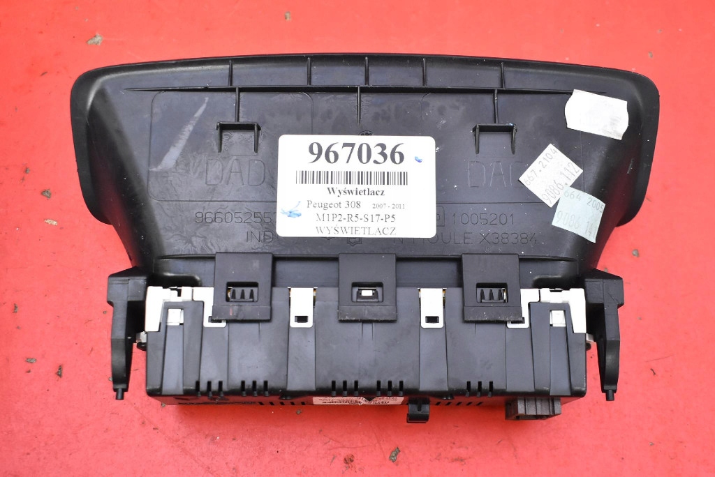 фото №6, Дисплей 9664644280-02 peugeot 308 1 i t7 07-11