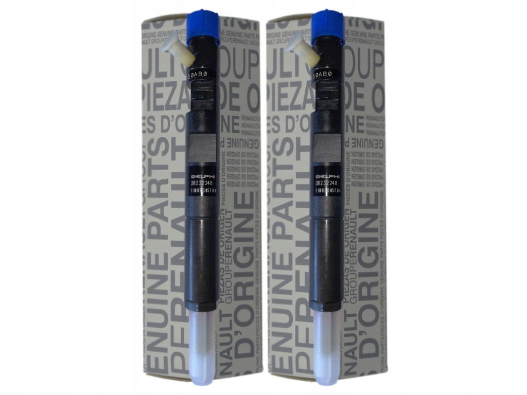 фото №1, Комплект форсунок x4 166009384r ejbr01801a nissan renault 1.5 delphi new