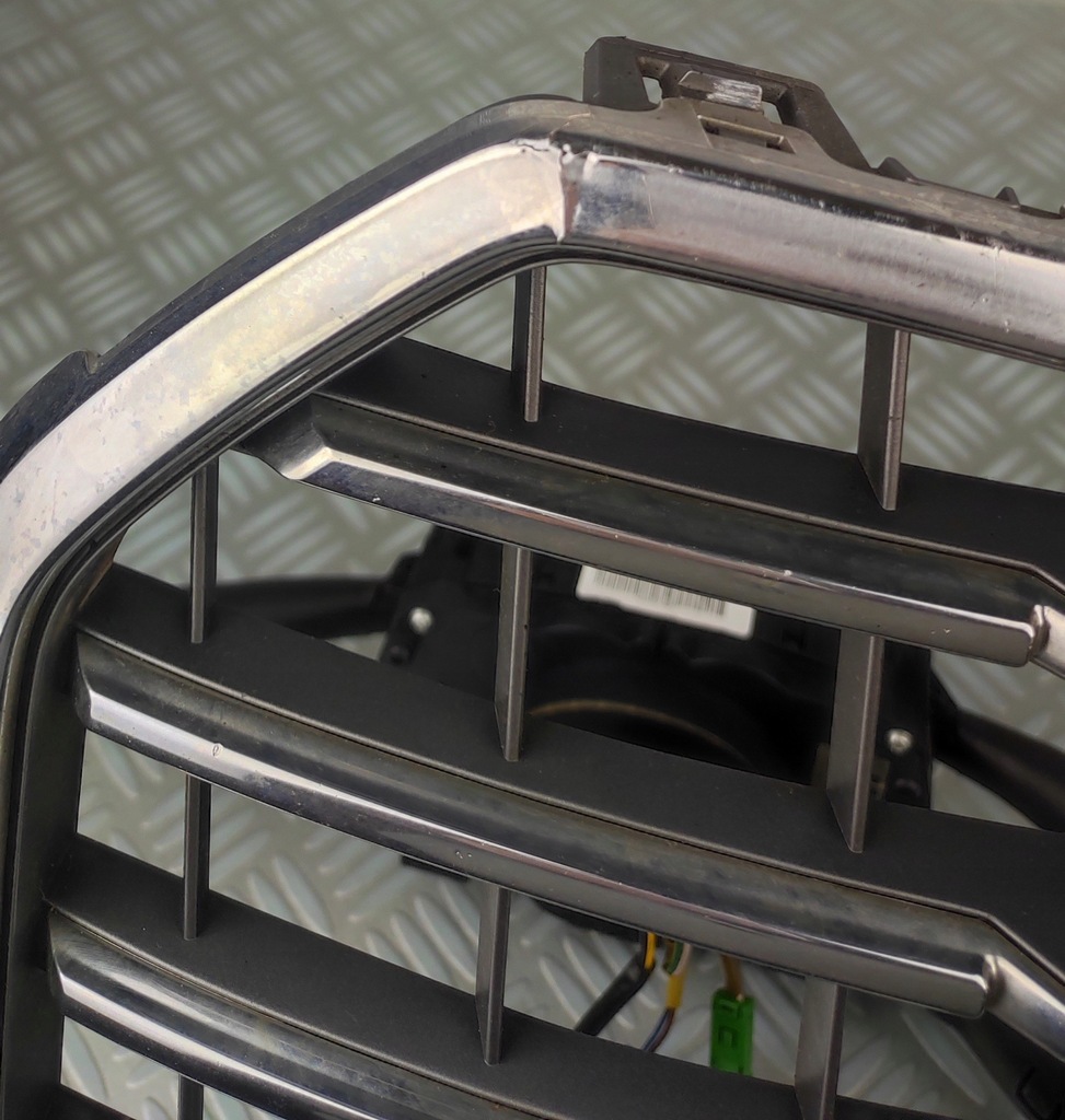 фото №11, 4g0853653q решётка радиатора решётка радиатора бампера хром pod pdc audi a6 c7 lift allroad 11-