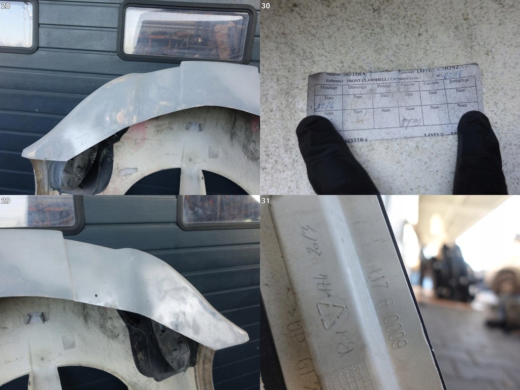 Lotus elise exige s2 01-11 капот бампер бампер frontclam calmshell перед Недорого