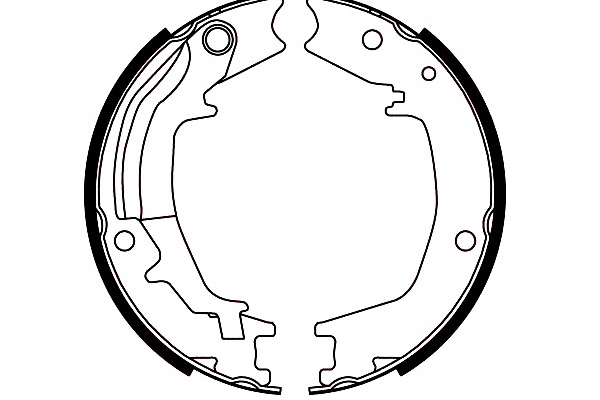 фото №1, Trw gs8489 набір колодка гальмівних