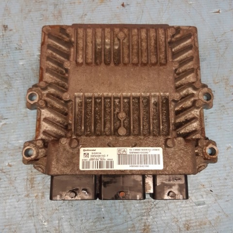 фото №1, Scudo jumpy expert 2 бортовой компьютер двигателя sw9665100380