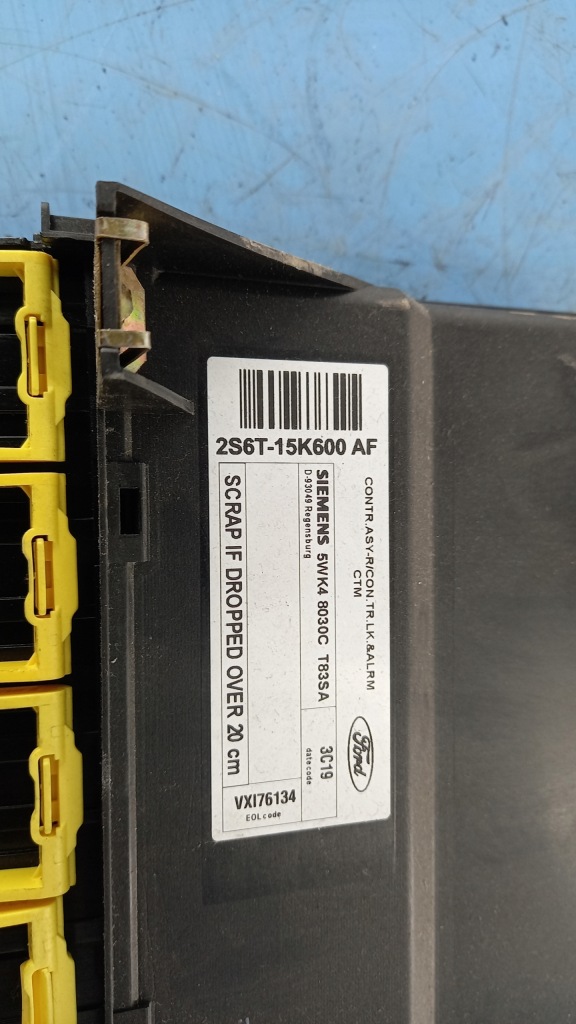 фото №2, Модуль комфорту ford fiesta 1.3b 03r