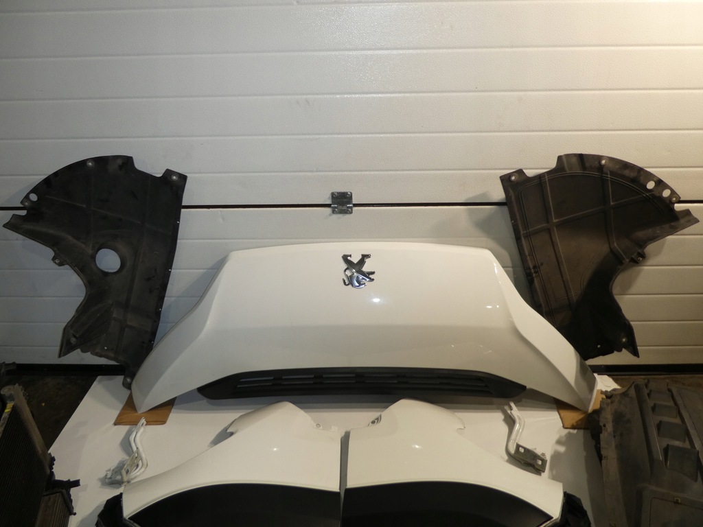 фото №8, Peugeot boxer 2.0 euro 6 перед белый капот комплект