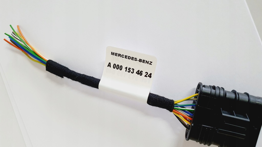 фото №7, Mercedes жгут штекер колодка сервисная радара i датчиков pdc a0001534624