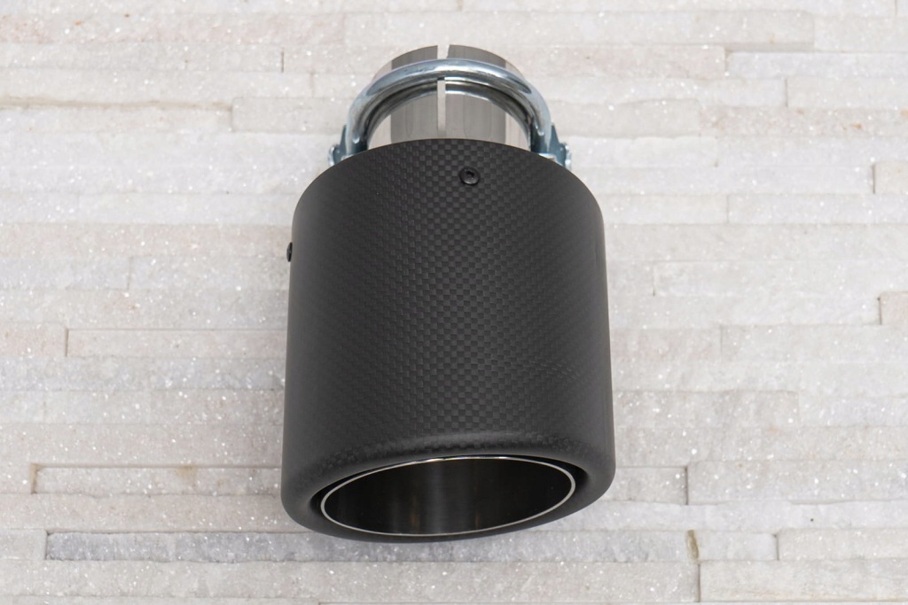 Тюнінгова наконечник вихлоп 2" 54 mm карбон Ціна