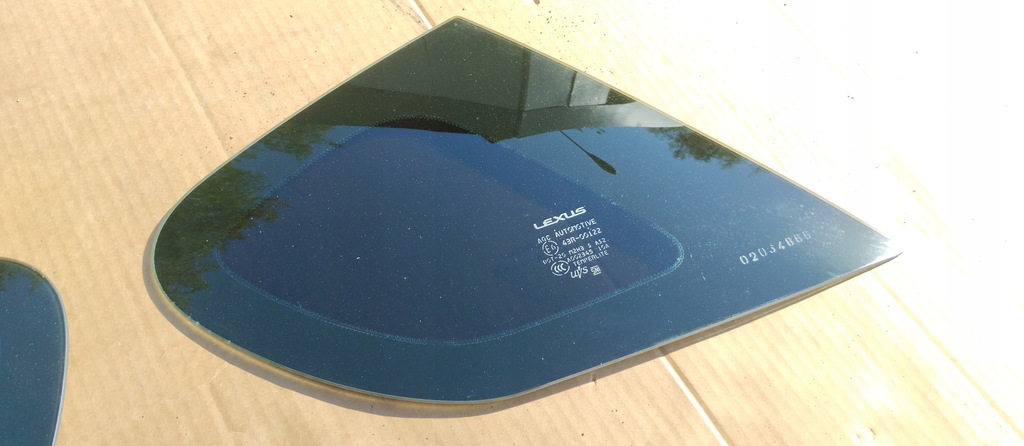 фото №4, Стекло боковая кузовная w крыло левая lexus ct200h ct 200h 11r-