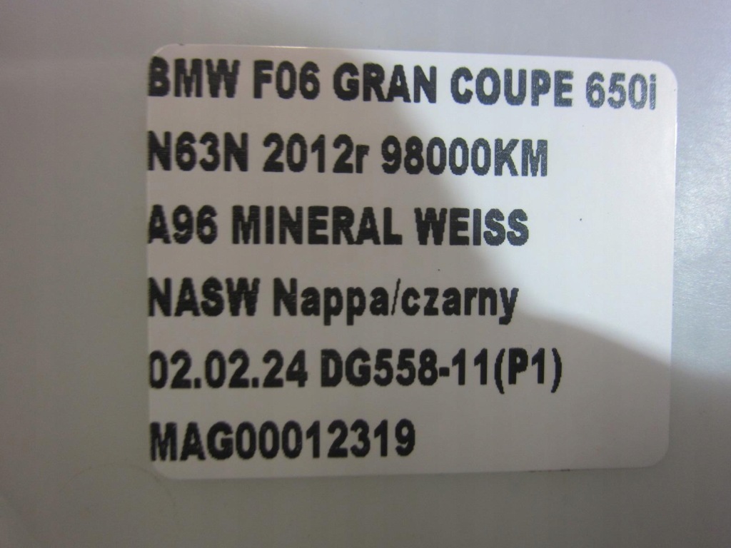 Bmw f06 f10 f11 f12 f07 бак рідина do омивача 7269667 7269663 Ціна