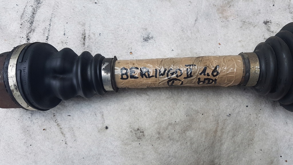 фото №1, Приводной вал левая citroen berlingo ii 1.6hdi