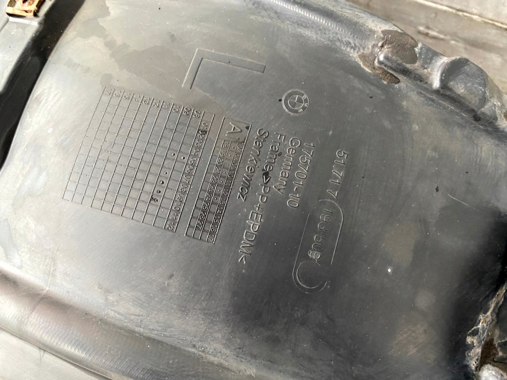 фото №10, Підкрилок ліва перед передні bmw f07 gt 5 7193493 7193509 повний