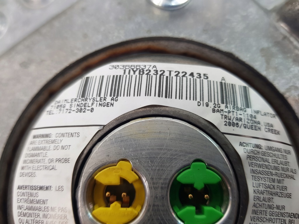 фото №14, Mercedes r w251 кожаный воздуховод подушка oryg