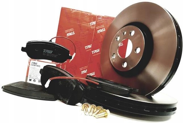 фото №1, Trw гальмівні диски + гальмівні колодки перед peugeot expert 807 285mm