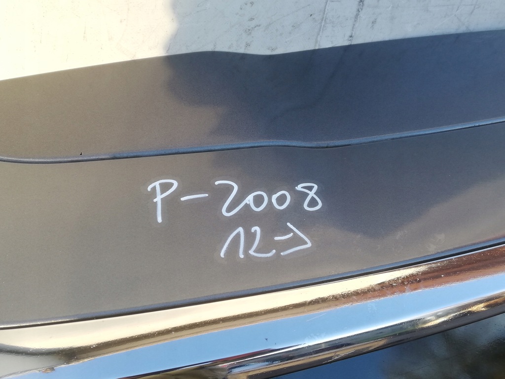 фото №4, Peugeot 2008 кришка багажника задня nowa оригінальна 9802961780