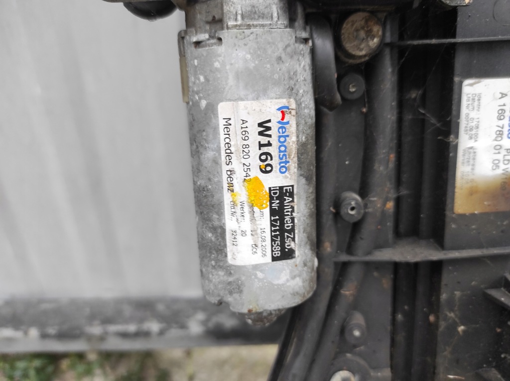 фото №7, Люк панорама mercedes a-klasa w169 b-klasa w245 повреждённый