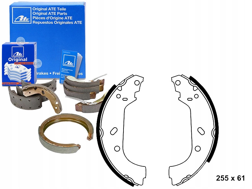 фото №1, Тормозные колодки тормозные citroen evasion jumpy fiat scudo