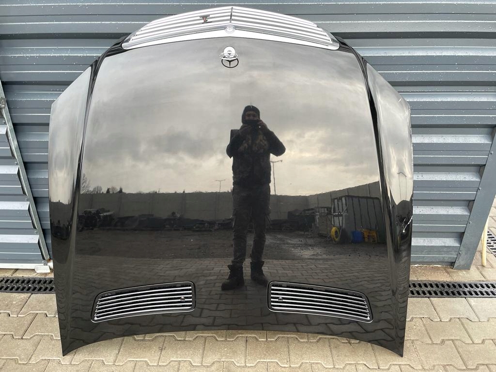 фото №1, Mercedes s w221 06-13 капот решітка радіатора 197