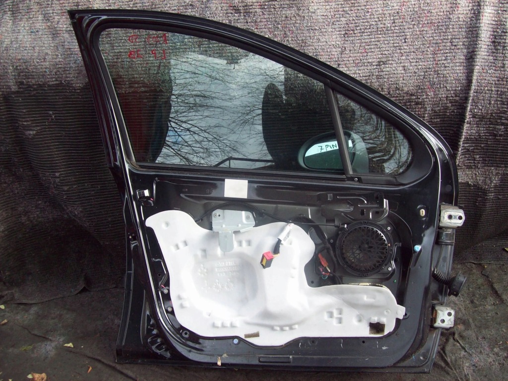 Двері лівий перед peugeot 207 06- 5d exld дзеркало скло підйомник замок Оригінал