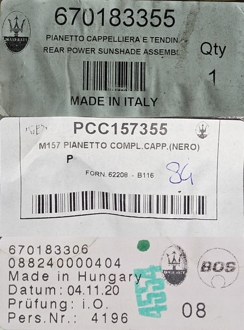 фото №16, Свет торможения третий свет стоп maserati ghibli m157 670183355