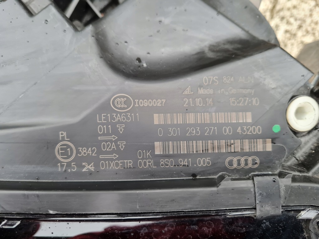 фото №14, Audi tt tts ttrs 8s 8s0 bi ксенон led полный idealne