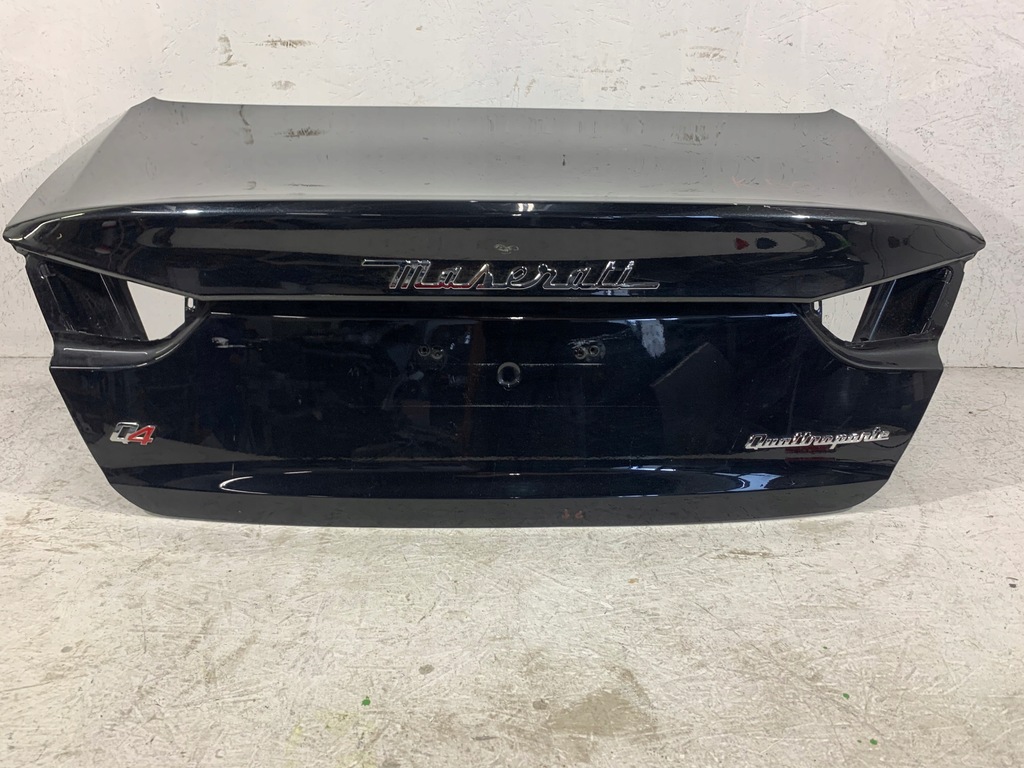фото №4, Maserati quattroporte vi крышка багажника задняя