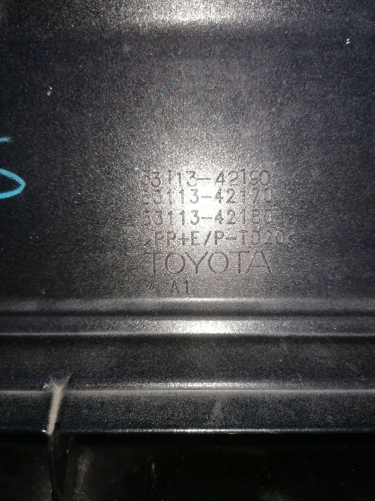 фото №6, Решітка бампера середня toyota rav 4 v 18-