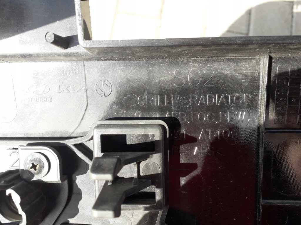 фото №14, Kia niro 2 ii 22- решітка радіатора решітка радіатора 86350-at400 86351-at400