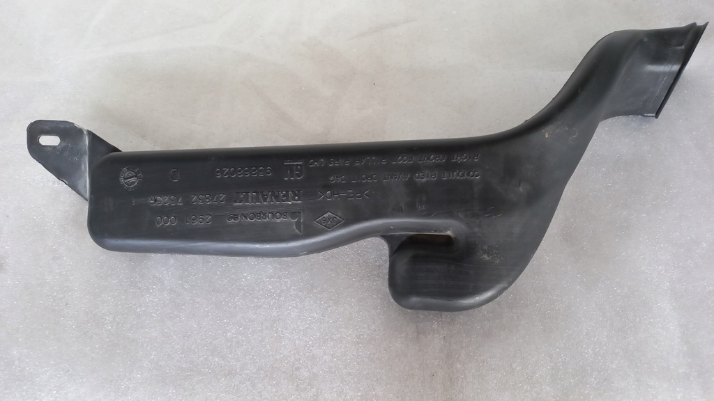 фото №11, Trafic iii vivaro b talento канал труба обдув