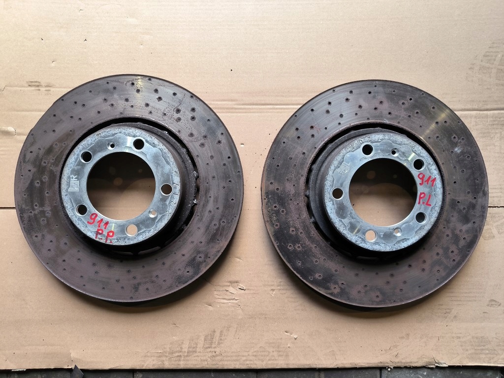 фото №11, Porsche 911 991 997 тормозные диски тормоза суппорты комплект
