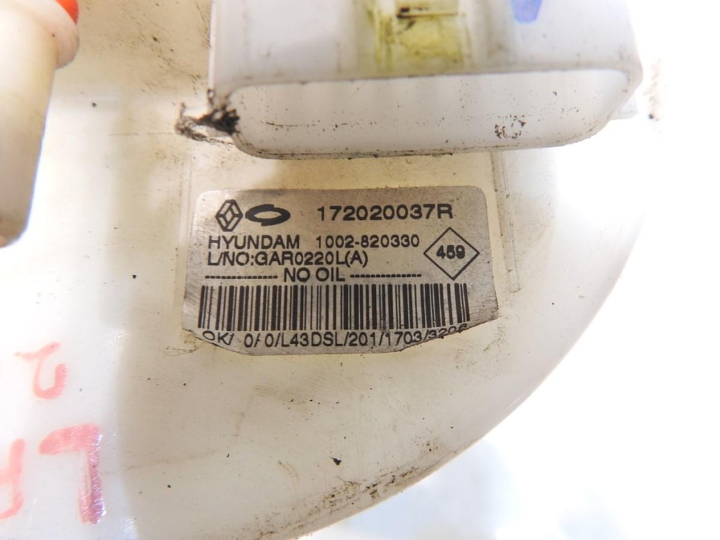 фото №7, Насос топлива топливная renault latitude 2.0 dci 172020037r