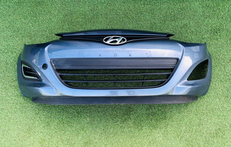 фото №1, Hyundai i20 lift 2012-14 бампер передний перед