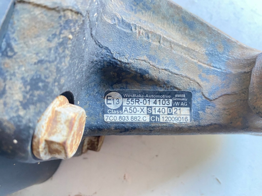 фото №8, Hak буксирувальний оригінальний vw crafter ii 7c0 man tge 2017-