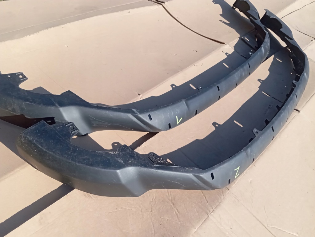 фото №11, Dol накладка спойлер бампера toyota rav4 iv lift накладка-спойлер нижній 2015- перед