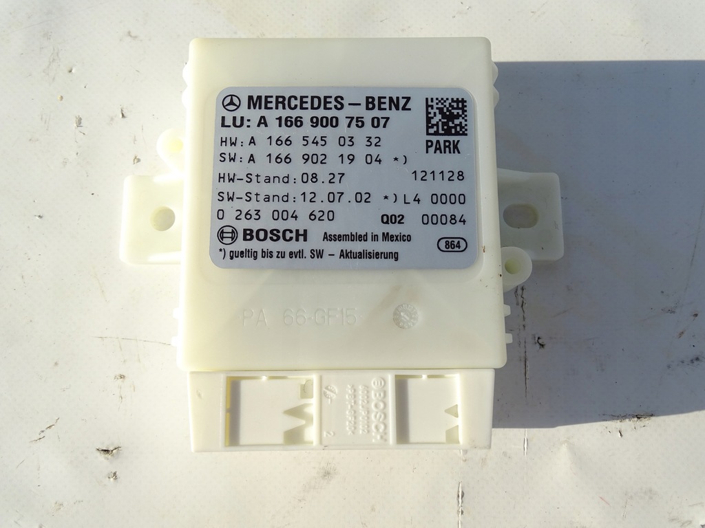фото №1, Модуль паркування pdc mercedes ml w166 a1669007507