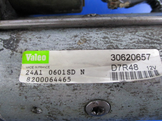 фото №5, Volvo v40 s40 1.9di стартер valeo d7r48 test