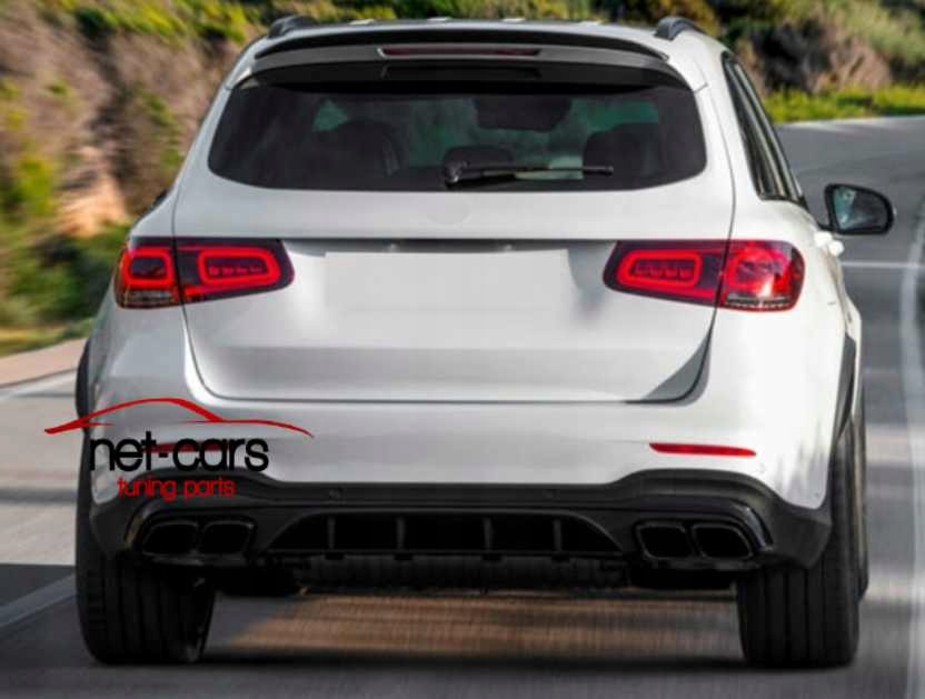 фото №16, Диффузор насадка mercedes glc suv x253 19- amg clc63 c