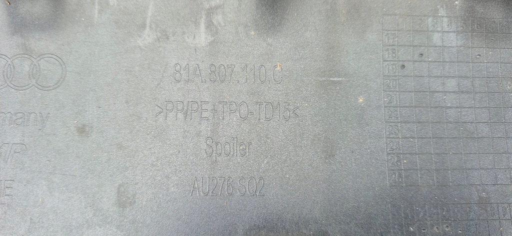 фото №9, Audi sq2 81a бампер перед передній 81a807110c